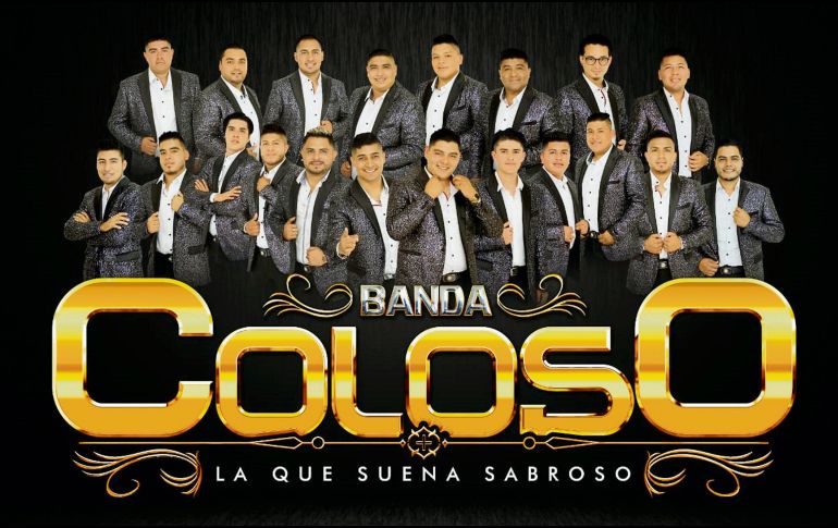 BANDA COLOSO.  Recientemente la agrupación publicó un EP en colaboración con Saúl “El Jaguar” llamado “De parranda con la banda”.  CORTESÍA