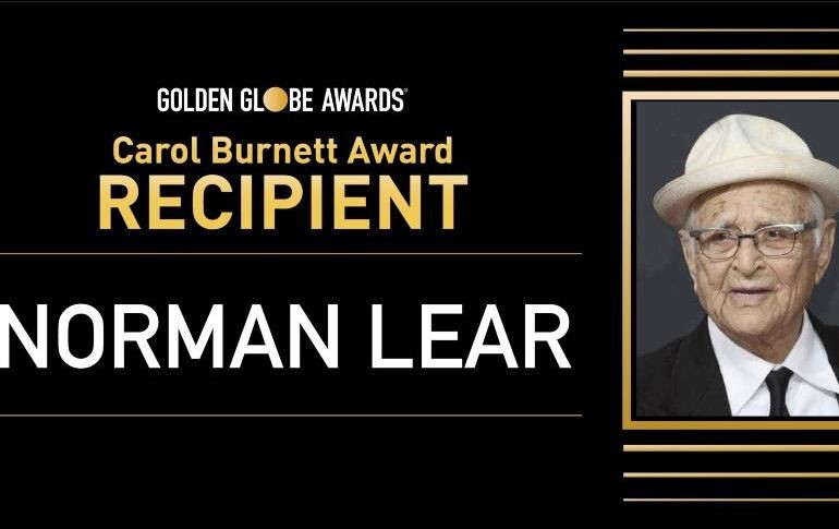 Lear es considerado como uno de los productores y guionistas más importantes de la pequeña pantalla en EU. TWITTER / @goldenglobes