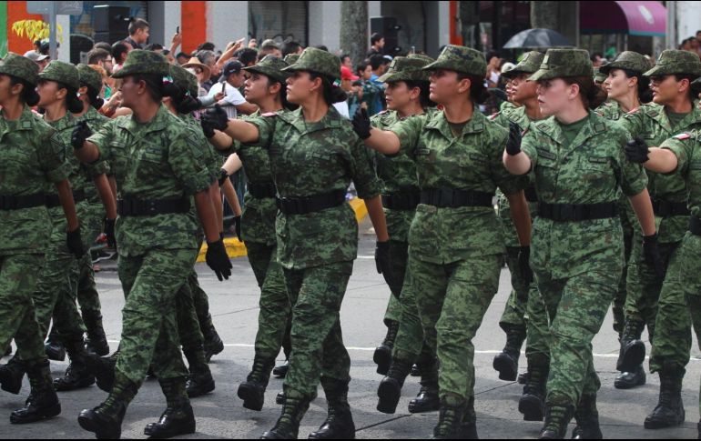 Los insumos serán destinados a las mujeres militares que se encuentran desempeñando su servicio o comisionadas en lugares donde no haya facilidades a sanitarios. EL INFORMADOR / ARCHIVO