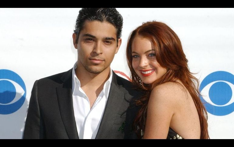 Wilmer Valderrama y Lindsay Lohan. EFE