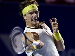 Zverev es séptimo en el escalafón mundial. AFP/A. Estrella