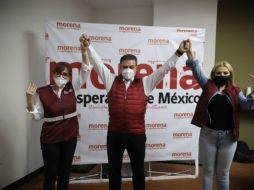 Morena registró su planilla de aspirantes a regidores a Guadalajara para acompañar a su candidato Carlos Lomelí Bolaños. Cortesía