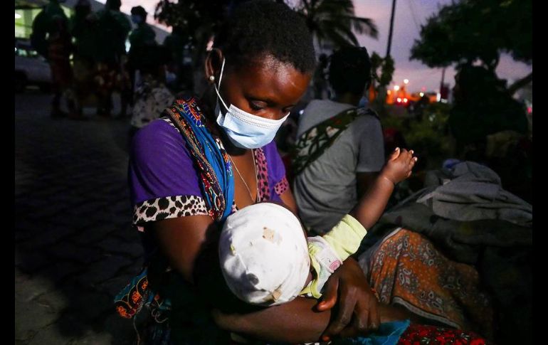 Los desplazados están arribando a Mueda y otras localidades de Cabo Delgado. EFE/L. Fonseca