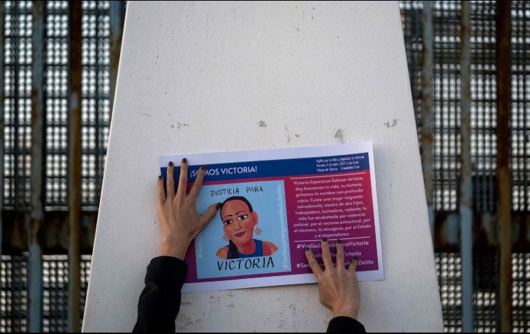 El asesinato de Victoria, de 36 años, ocurrió el pasado 27 de marzo, cuando cuatro policías de Tulum la detuvieron con un uso excesivo de la fuerza hasta romperle la columna vertebral, lo cual le provocó la muerte. AFP / G. Arias
