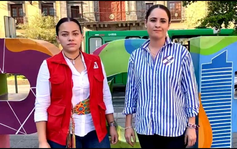 Sarahí Cortés y María Gómez Rueda denunciaron haber sido discriminadas por razón de género. TWITTER/MariaGomezRue