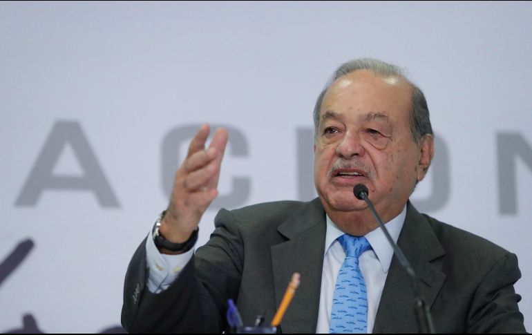 Aunque ha bajado posiciones en el ránking mundial, Carlos Slim aumentó su fortuna durante 2020. SUN/Archivo