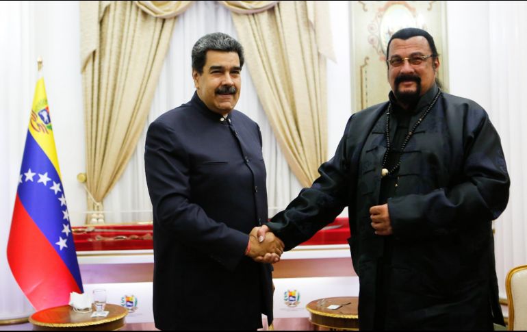 Maduro fue reelegido en 2018 tras unas elecciones que fueron boicoteadas por la oposición. EFE / P. Miraflores