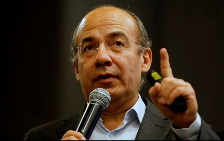 Felipe Calderón Hinojosa, ex presidente de México. EFE/ARCHIVO