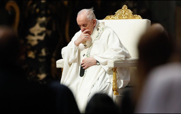 El Papa Francisco lamenta 