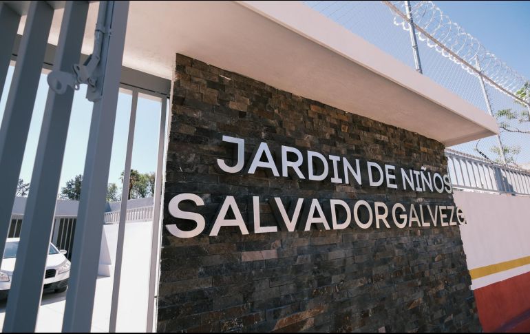 Este jueves las autoridades realizaron un recorrido de supervisión por el jardín de niños “Salvador Gálvez” en Guadalajara. ESPECIAL / Gobierno de Jalisco
