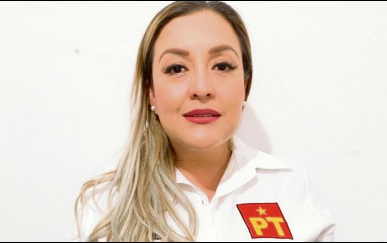 ROSA ELIA MILÁN PINTOR. Candidata agredida. CORTESÍA