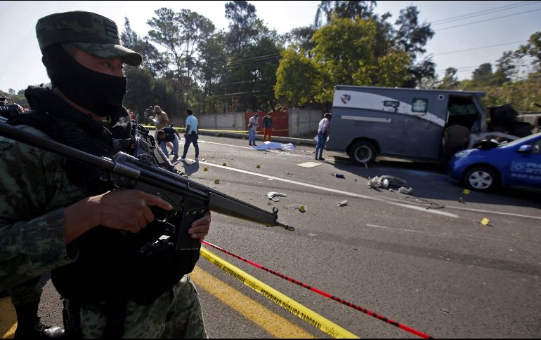 Guanajuato se mantuvo como la Entidad con más ejecuciones: 276, según la Federación. AFP/U. Ruiz