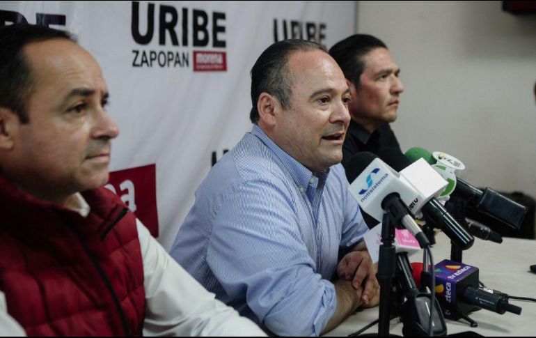 Sobre su ausencia a la rueda de prensa de la dirigente estatal, Yeidckol Polevnsky, Uribe explicó que “significa que no voy a perder mi tiempo