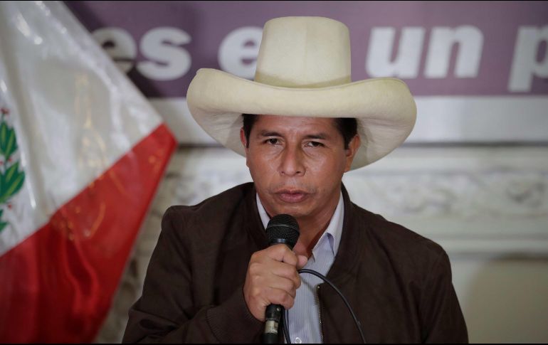 Pedro Castillo obtuvo el 50.12 % de los votos válidos. EFE/ARCHIVO