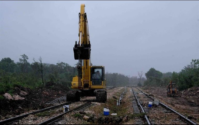Destacan que el Tren Maya es uno de los proyectos que está contribuyendo a la reactivación de la región sur. EFE/ARCHIVO