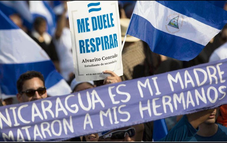 Los ciudadanos llevan años reclamando el cese a la represión gubernamental. EFE/J. Torres