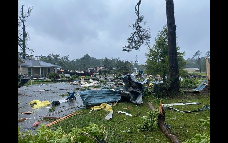 La tercera tormenta tropical de este año en la cuenca atlántica ha generado varios tornados en Alabama y Florida AP/ A. Jossey