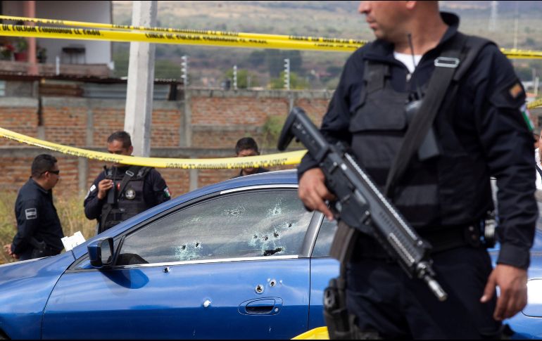 México ha registrado los dos años más violentos de su historia en los primeros dos años del Gobierno de López Obrador con 34 mil 682 víctimas de asesinato en 2019 y 34 mil 554 en 2020. EFE / ARCHIVO