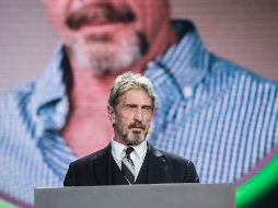 John fue fundador de McAfee Associates, en 1987. AFP/F. Dufour