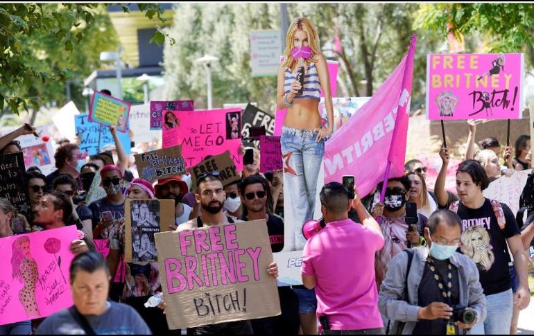 Es la primera vez que Britney declara sobre la tutela impuesta. AP/ C. Pizzello