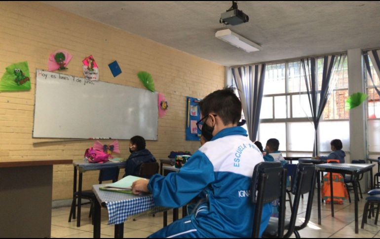 El ciclo escolar en México iniciará el 30 de agosto de 2021 y concluirá el 28 de julio de 2022. SUN/ARCHIVO