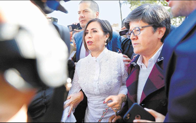 Rosario Robles está acusada de uso indebido del servicio público en el caso de la llamada Estafa Maestra. SUN/ARCHIVO