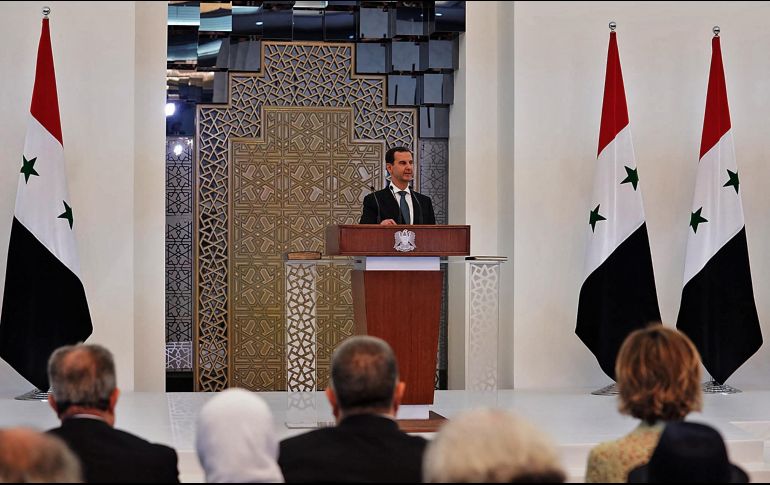 Asad se mantendrá en el poder tras haber obtenido un 95.1% de los votos en los comicios del 26 de mayo, criticados por la oposición siria y buena parte de la comunidad internacional. AFP / ESPECIAL