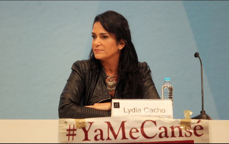 El trabajo de periodista de Lydia Cacho la ha puesto en peligro varias ocasiones. EL INFORMADOR/ ARCHIVO
