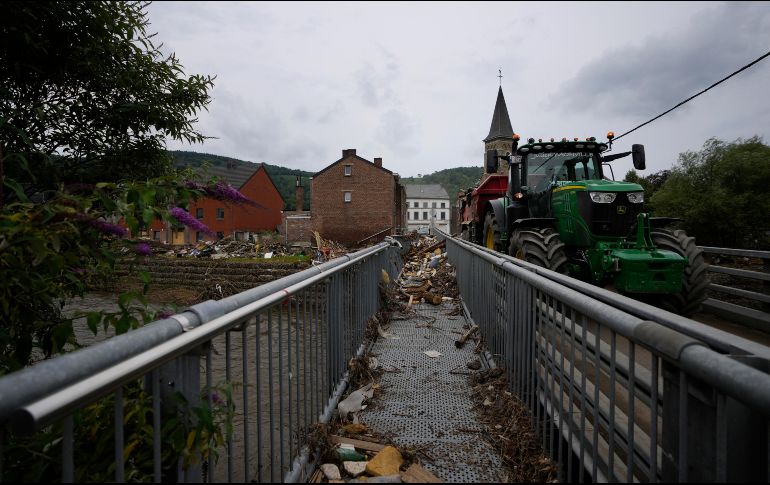 El Gobierno belga reconocerá las inundaciones como un desastre natural y creará un fondo de reconstrucción. AP/V. Mayo