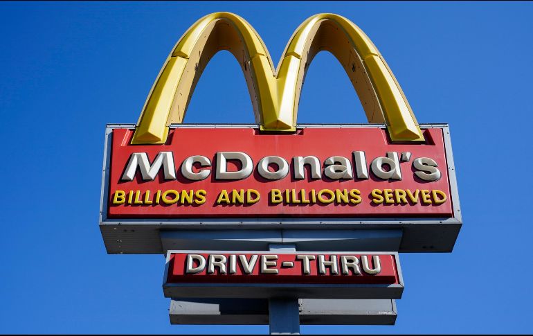 Entre enero y junio, McDonald's tuvo una facturación de 11 mil 012 millones de dólares, un 30% más que en el ejercicio anterior. AP / ARCHIVO