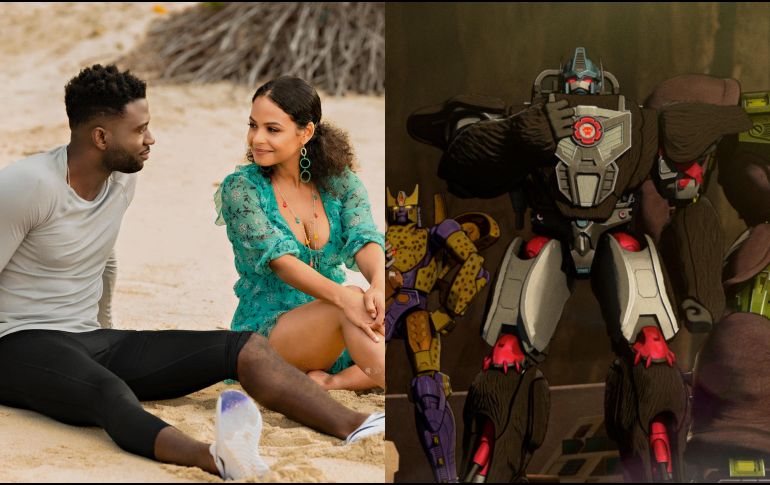“El resort del amor” y “Transformers: La guerra por Cybertron - Reino” llegan a Netflix hoy. CORTESÍA / Netflix