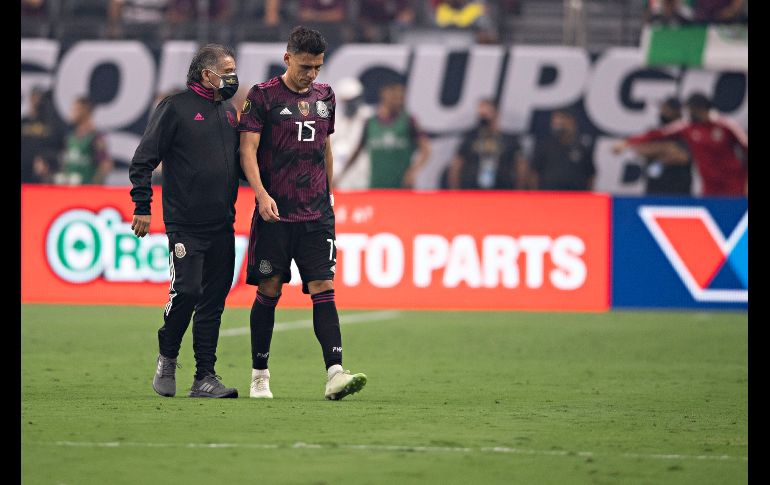 CLAVE. Héctor Moreno se retiró lesionado del partido. Salcedo lo sustituyó y después también salió por lesión. IMAGO7