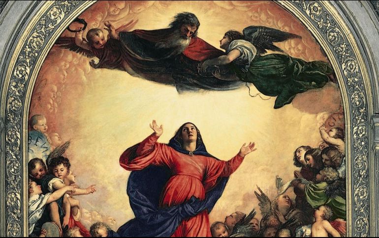 «Desde ahora me llamarán dichosa todas las generaciones, porque ha hecho en mí grandes cosas el que todo lo puede». WIKIMEDIA/«La Asunción de la Virgen», de Tiziano.