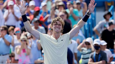 Rublev disputará el domingo la decimotercera final de su carrera. AFP/D. BUELL