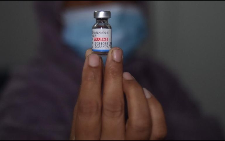 La vacuna Sinopharm ya cuenta con la autorización por parte de la Organización Mundial de la Salud. AFP/ARCHIVO