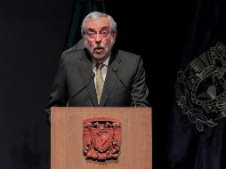 El rector Enrique Graue solicitó a la Junta de Gobierno de la UNAM la remoción del Iván Ruiz García. NTX/ARCHIVO