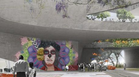 Concepto artístico del Museo de Ciencias Ambientales de la Universidad de Guadalajara. TWITTER/CCU_TULUGAR