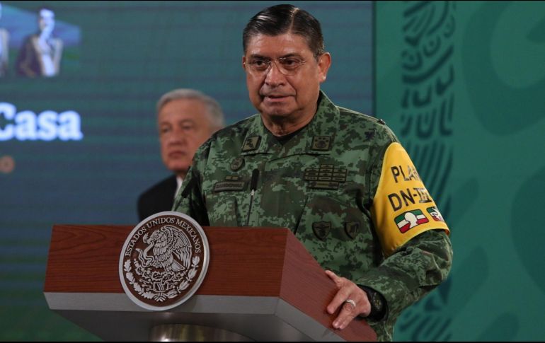 El general Sandoval señala que en todo el estado hay más de 14 mil elementos del Ejército, de la Armada, de la Guardia Nacional que realizan operativos. SUN / ARCHIVO