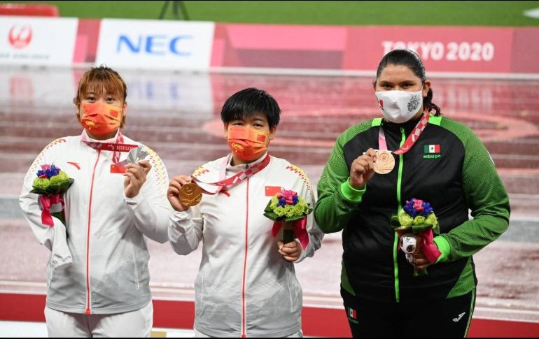 Con esta presea de Rosa Castro, los atletas mexicanos siguen extendiendo sus triunfos en Tokio 2020, en lo que han sido ya los Juegos Paralímpicos más exitosos para la delegación mexicana. TWITTER / @CONADE