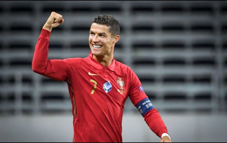 Cristiano Ronaldo. El portugués volverá a Old Trafford, su casa desde 2003 a 2009, después de una semana de entrenamientos ya como “Diablo Rojo”. AFP / ARCHIVO