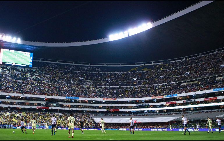 El Estadio Azteca recibió la autorización por parte del las autoridades para permitir el acceso a un máximo del 75 por ciento de la capacidad del inmueble. IMAGO7