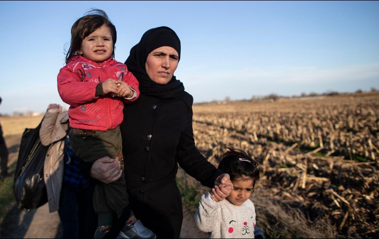 Las fronteras de Francia y Reino Unido se han convertido en los principales albergues para los refugiados de Siria. EFE/ARCHIVO