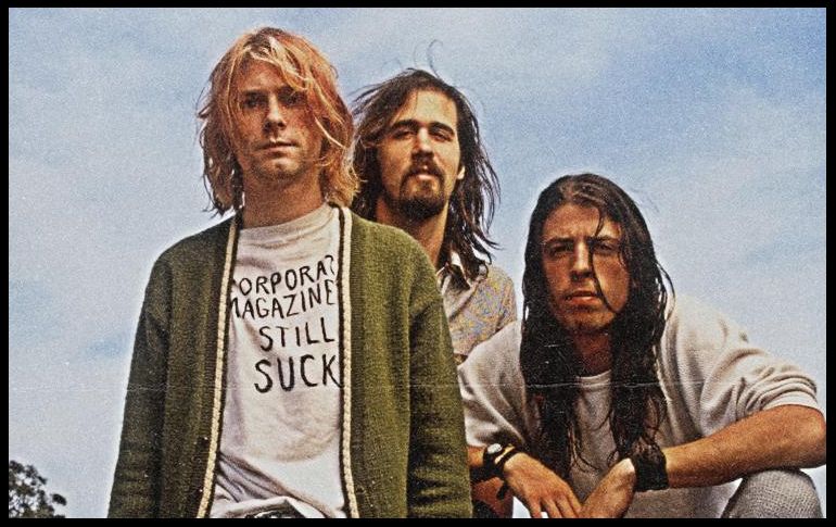 Nirvana. Integrantes de la banda estadounidense de grunge. ESPECIAL