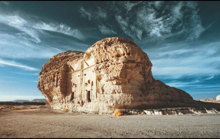 Hegra. La antigua ciudad nabatea ofrece un eco de su esplendoroso pasado. EXPERIENCEALULA