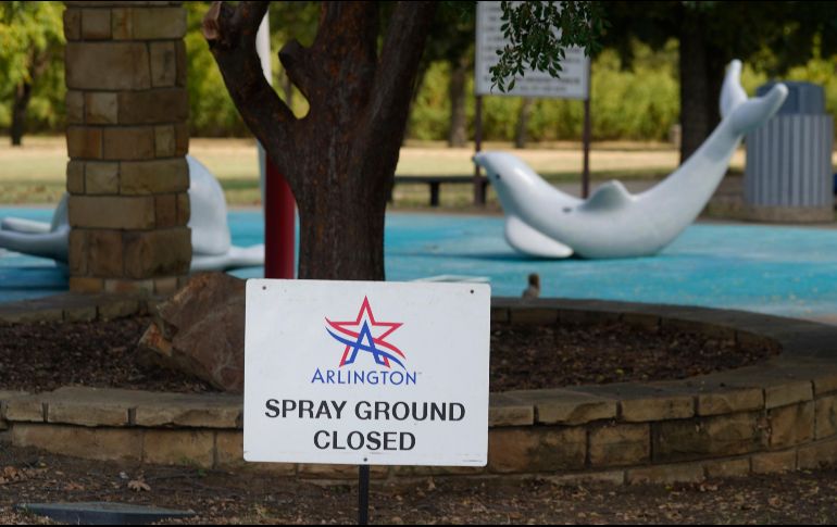 Como medida de precaución, el chapoteadero del parque en Arlington, Texas, fue clausurado. En muestras del agua del sitio se halló la ameba. AP/LM Otero