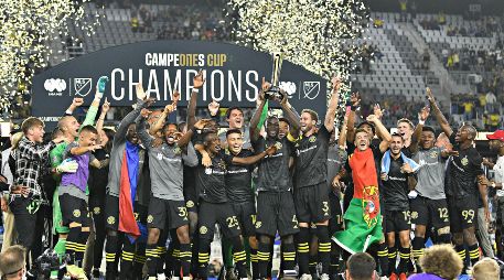 VENCEDORES. El Columbus Crew se proclamó campeón del Campeones Cup. IMAGO7