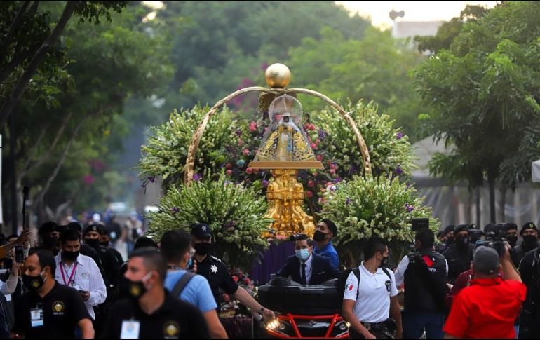 Aunque no habrá acceso al público para los eventos de la Romería de la Virgen de Zapopan, sí habrá cierres viales. EL INFORMADOR/ARCHIVO