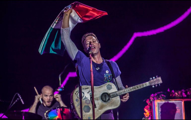 Coldplay anunció el pasado jueves su gira mundial “Music Of The Sheres Wolrdl Tour” en 2022. SUN / ARCHIVO