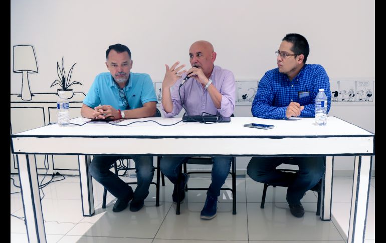 Gustavo Rosas, Freddy Funes y David Rivera GENTE BIEN JALISCO/CLAUDIO JIMENO