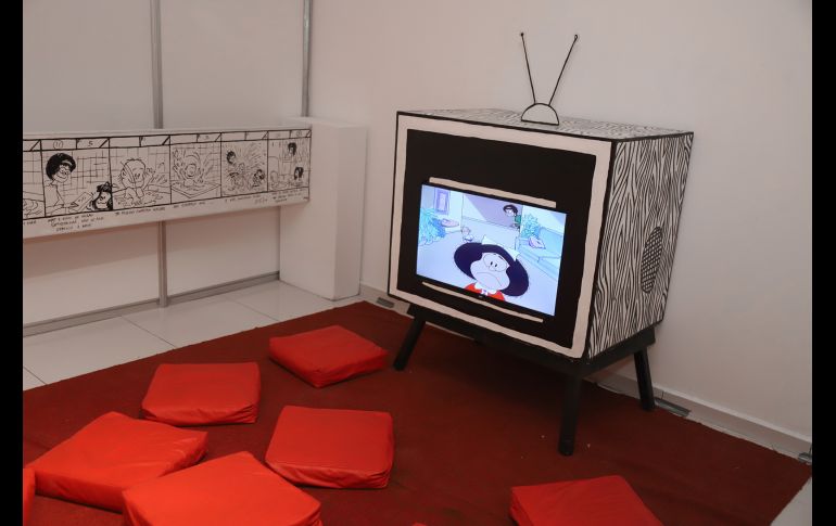 Exposición interactiva el Mundo según Mafalda GENTE BIEN JALISCO/CLAUDIO JIMENO